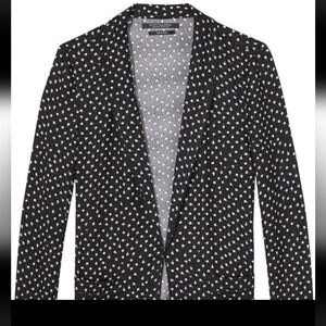 Scotch & Soda Floral Open Front Blazer P